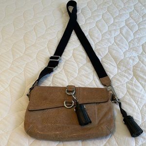 L.A.M.B. leather crossbody bag